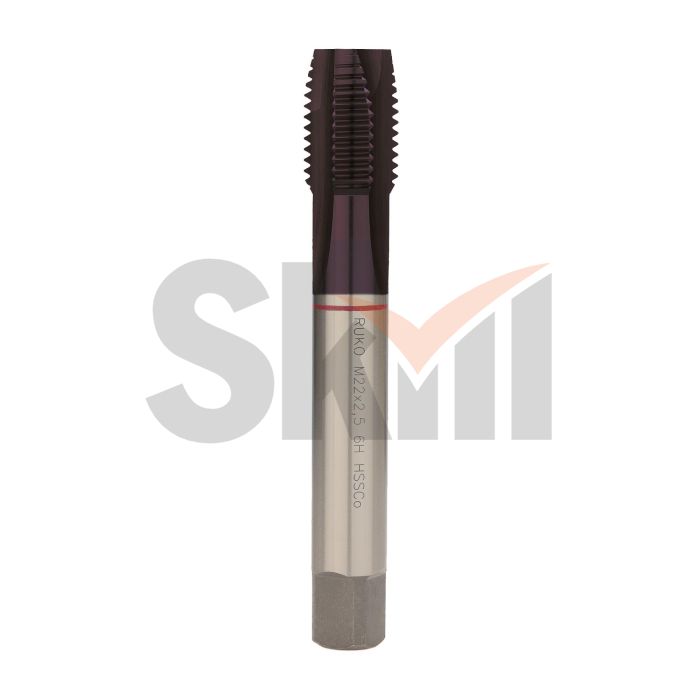 Метчик М22х2,5 (Машинный) DIN376 HSSE-TiALN 6h B/4-5P 140мм a=14,5 Ruko 232220EF