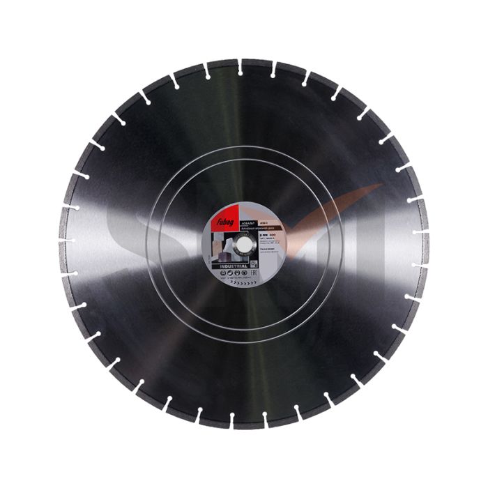 Алмазный отрезной диск FUBAG AW-I D600 мм/ 25.4 мм по асфальту