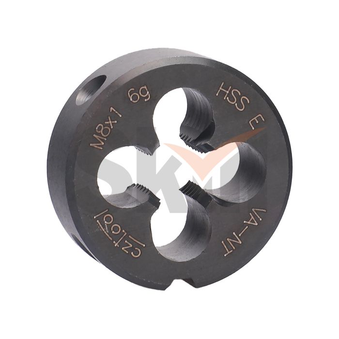 Плашка М 8,0х1,0 DINEN22568 HSSE-VA-NT 6g 25х9мм (Стружколом) Bucovice(CzTool) 301081