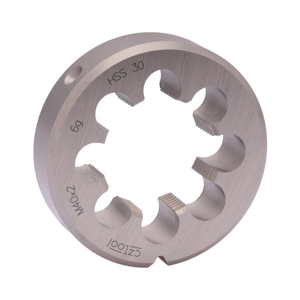 Плашка Bucovice Tools М40х2,0 HSS DIN EN 22568 6g 75х20мм 240403 Плашка Bucovice Tools М40х2,0 HSS DIN EN 22568 6g 75х20мм 240403