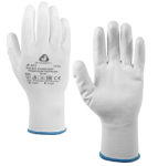 XXL Pu-Fit Comfort Защитные трикотажные перчатки Jeta Safety из полиэфира и спандекса с покрытием ла