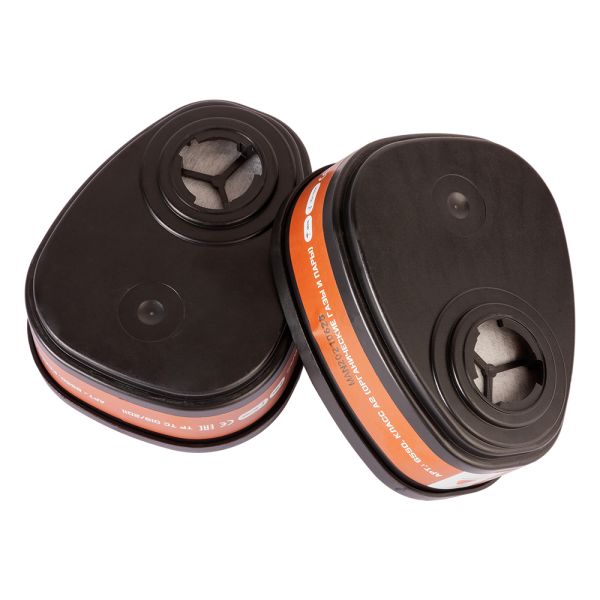 Фильтры от органических газов и паров A2 (2 шт.) Фильтры от органических газов и паров A2 (2 шт.)