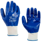 L OilMax Защитные трикотажные перчатки Jeta Safety из полиэфира с полным покрытием из нитрила