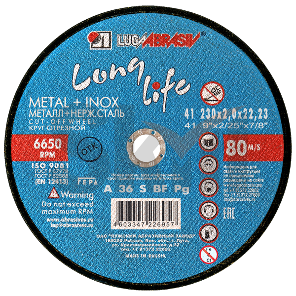 41 230 2 22.23 A 36 S BF 80 LL