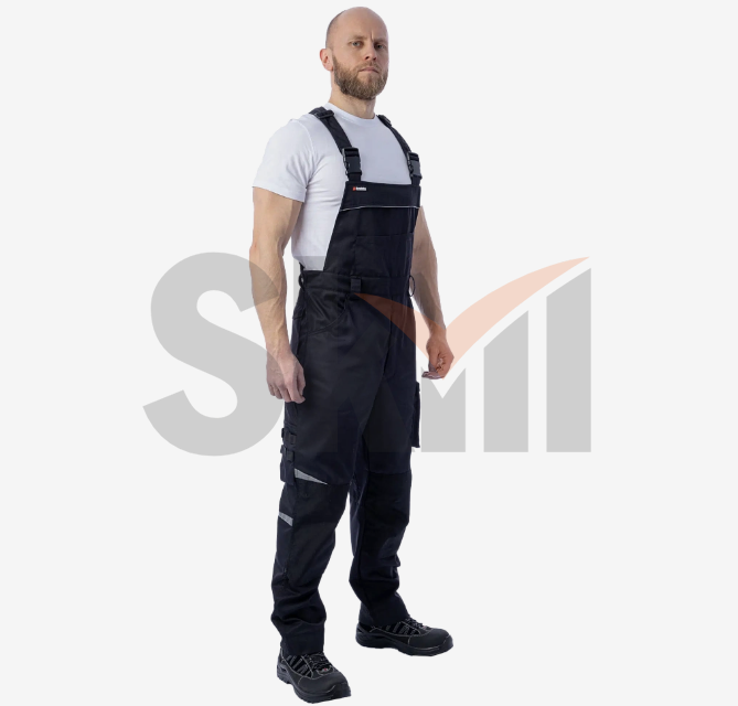 Летний полукомбинезон Brodeks KS 402, черный