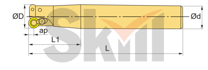 EMRW-6R-40-350-C32-3T Фреза концевая со сменными пластинами