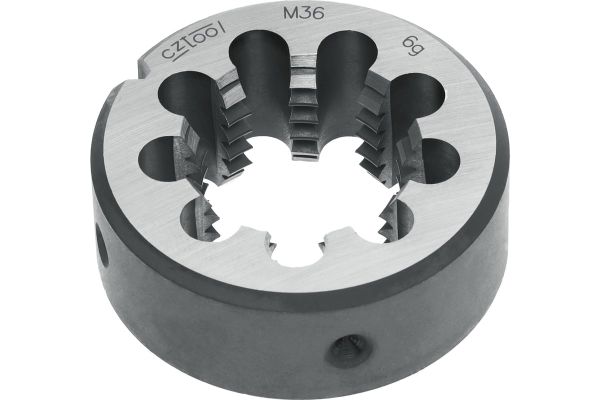 Плашка Bucovice Tools М36х4,0 115CrV3 DIN EN 22568 6g 65х25мм 210360 Плашка Bucovice Tools М36х4,0 115CrV3 DIN EN 22568 6g 65х25мм 210360