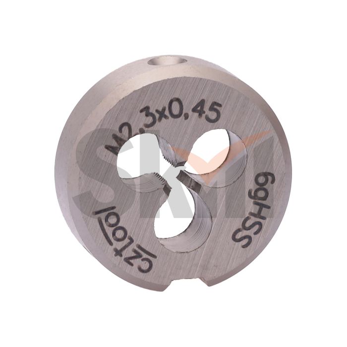 Плашка М 2,3х0,45 DINEN22568 HSS 6g 16х5мм Bucovice(CzTool) 240024 (K)