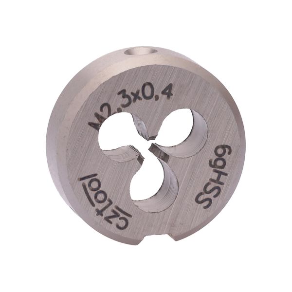 Плашка Bucovice Tools М2,3х0,4 HSS DIN EN 22568 6g 16х5мм 240023 Плашка Bucovice Tools М2,3х0,4 HSS DIN EN 22568 6g 16х5мм 240023