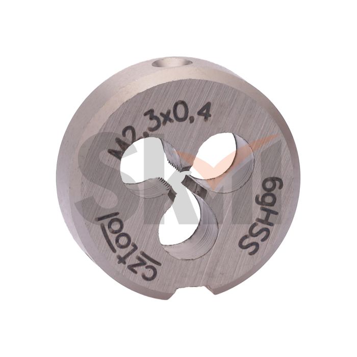 Плашка М 2,3х0,4 DINEN22568 HSS 6g 16х5мм Bucovice(CzTool) 240023 (K)