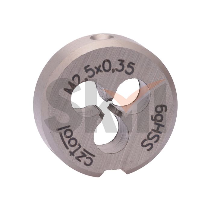 Плашка М 2,5х0,35 DINEN22568 HSS 6g 16х5мм Bucovice(CzTool) 240026 (K)