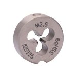Плашка Bucovice Tools М2,6х0,45 HSS DIN EN 22568 6g 16х5мм 240027 Плашка Bucovice Tools М2,6х0,45 HSS DIN EN 22568 6g 16х5мм 240027