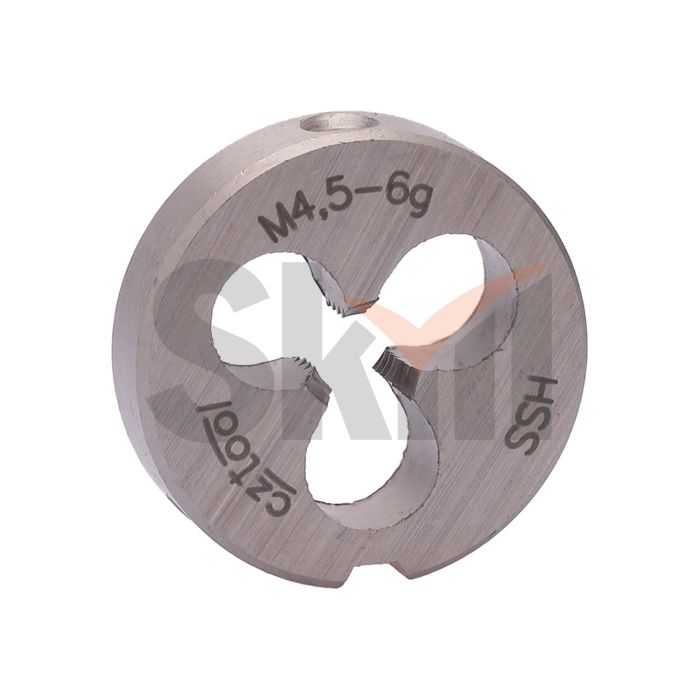 Плашка М 4,5х0,75 DINEN22568 HSS 6g 20х5мм Bucovice(CzTool) 240045