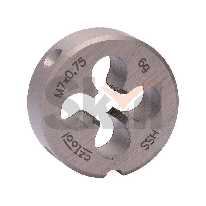 Плашка М 7,0х0,75 DINEN22568 HSS 6g 25х9мм Bucovice(CzTool) 240071