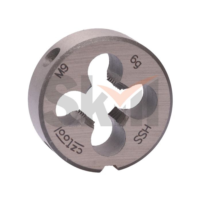 Плашка М 9,0х1,25 DINEN22568 HSS 6g 25х9мм Bucovice(CzTool) 240090