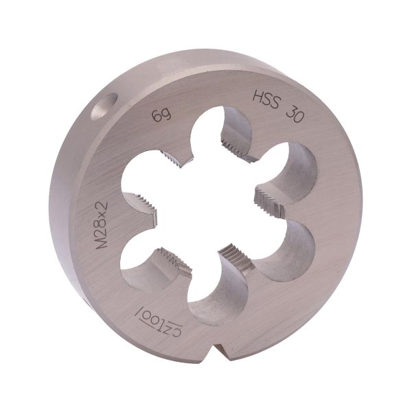 Плашка Bucovice Tools М28х2,0 HSS DIN EN 22568 6g 65х18мм 240281 Плашка Bucovice Tools М28х2,0 HSS DIN EN 22568 6g 65х18мм 240281