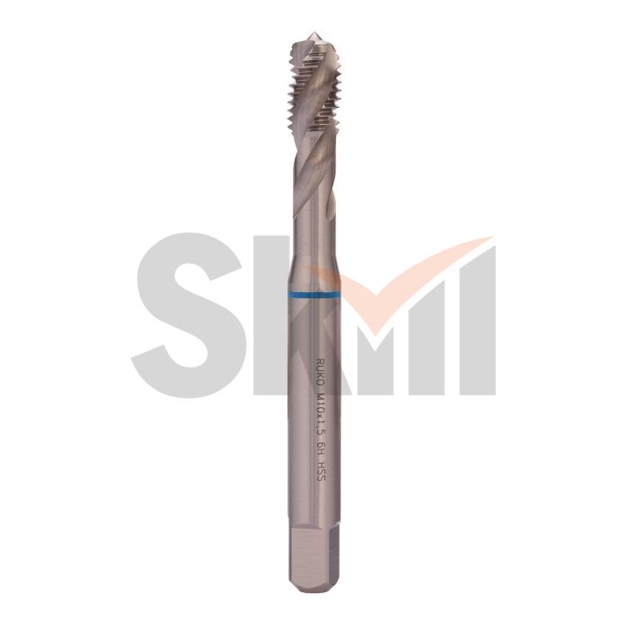 Метчик М10х1,5 (Машинный, винт.) DIN371 HSS-G 6h C/2-3P R35 100мм a=8,0 Ruko 234100