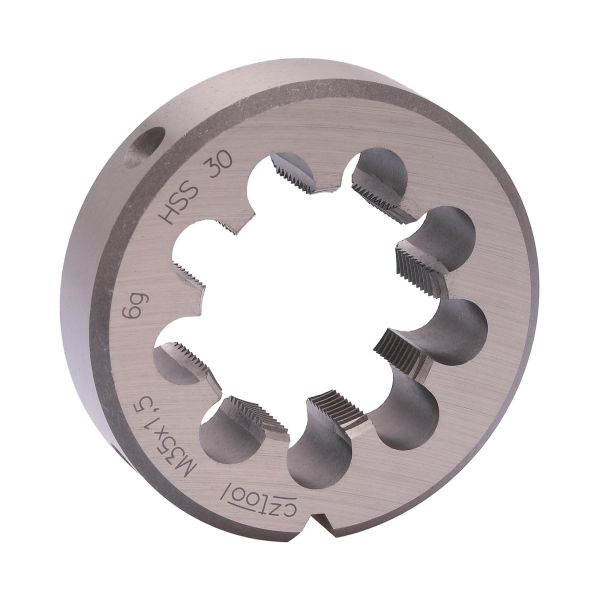 Плашка Bucovice Tools М35х1,5 HSS DIN EN 22568 6g 65х18мм 240351 Плашка Bucovice Tools М35х1,5 HSS DIN EN 22568 6g 65х18мм 240351