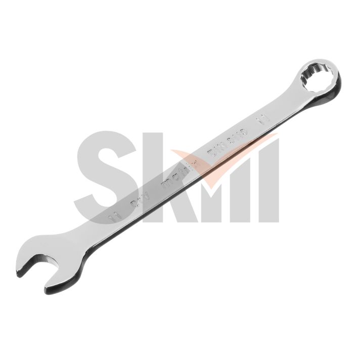 Ключ комбинированный, 11 мм, CrV, полированный хром Matrix