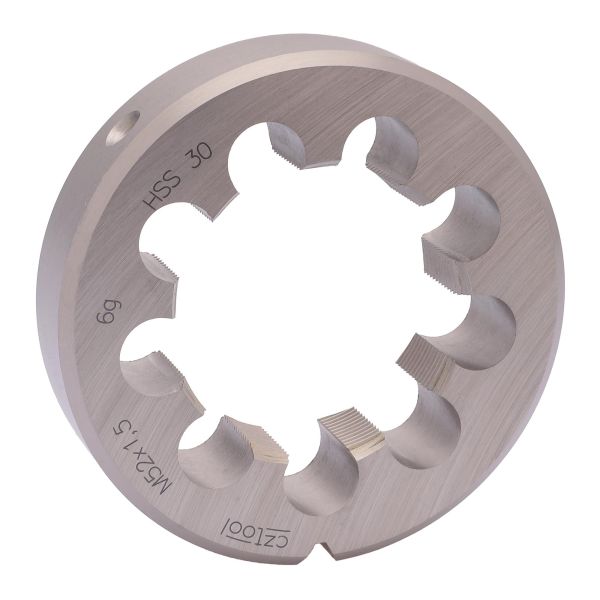 Плашка Bucovice Tools М52х1,5 HSS DIN EN 22568 6g 90х22мм 240523 Плашка Bucovice Tools М52х1,5 HSS DIN EN 22568 6g 90х22мм 240523