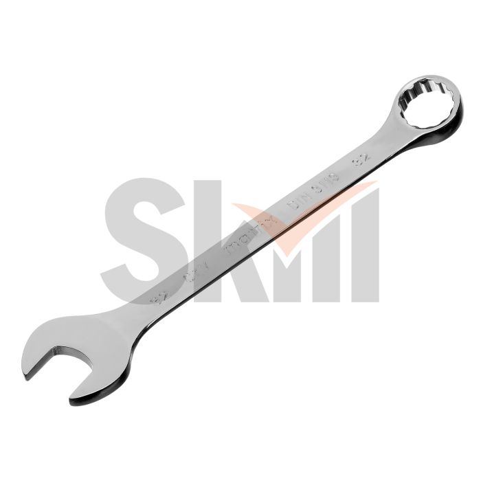 Ключ комбинированный, 32 мм, CrV, полированный хром Matrix