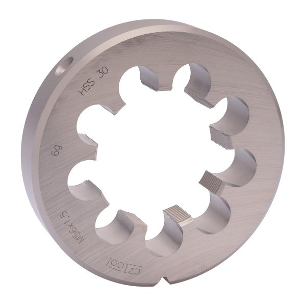 Плашка Bucovice Tools М56х1,5 HSS DIN EN 22568 6g 105х22мм 240564 Плашка Bucovice Tools М56х1,5 HSS DIN EN 22568 6g 105х22мм 240564