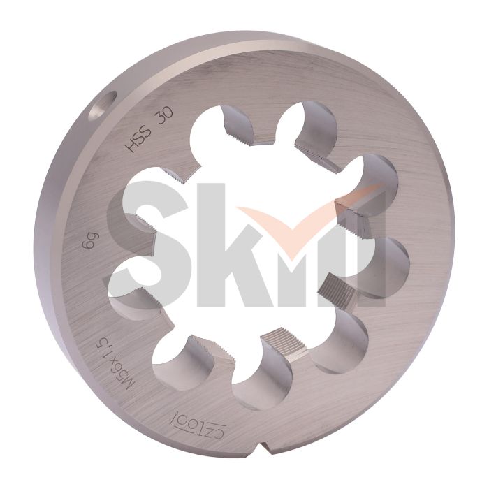 Плашка М56х1,5 DINEN22568 HSS 6g 105х22мм Bucovice(CzTool) 240564