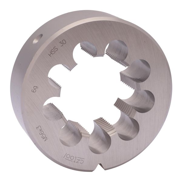Плашка Bucovice Tools М56х3,0 HSS DIN EN 22568 6g 105х36мм 240562 Плашка Bucovice Tools М56х3,0 HSS DIN EN 22568 6g 105х36мм 240562