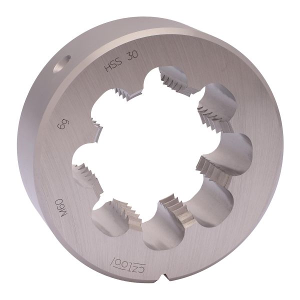 Плашка Bucovice Tools М60х5,5 HSS DIN EN 22568 6g 105х36мм 240600 Плашка Bucovice Tools М60х5,5 HSS DIN EN 22568 6g 105х36мм 240600