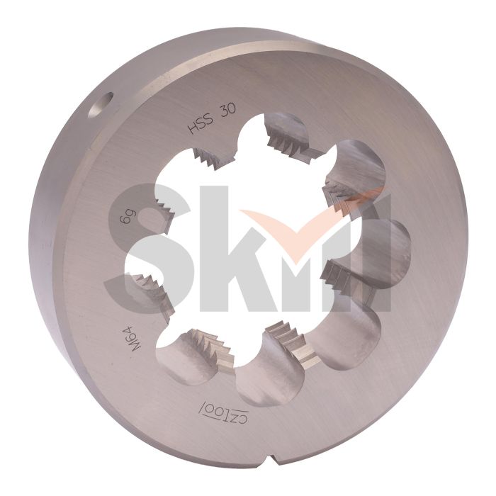 Плашка М64х6,0 DINEN22568 HSS 6g 120х36мм Bucovice(CzTool) 240640