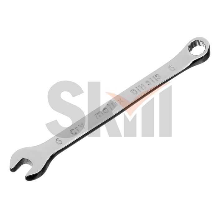 Ключ комбинированный, 6 мм, CrV, полированный хром Matrix