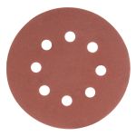 Круг абразивный на ворсовой подложке под "липучку", перфорированный, P 500, 125 мм, 5 шт.// Matrix