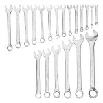 Набор ключей комбинированных 6-32 мм, 20 шт, CrV, полированный хром Matrix