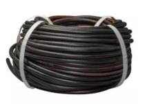 Рукав газовый, d6,3, чёрный с красной полосой