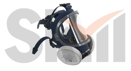 Полнолицевая маска  Jeta Safety 4950 с БАЙОНЕТНЫМ креплением, с линзой Триплекс (Triplex)