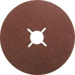 Круг фибровый, Р 80, 125 х 22 мм, 5 шт.// Matrix