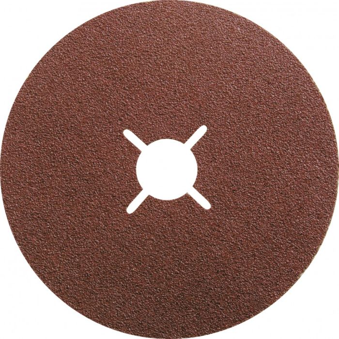 Круг фибровый, Р 80, 125 х 22 мм, 5 шт.// Matrix