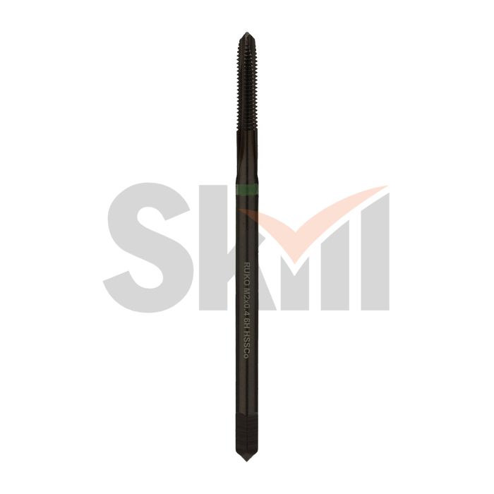 Метчик М 2,0х0,4 (Машинный) DIN371 HSSE-VAP 6h B/4-5P 45мм a=2,1 Ruko 232020VA