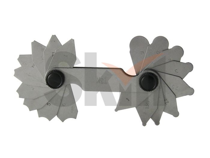 Набор шаблонов радиусных №1 (R 1-6мм) ЧИЗ