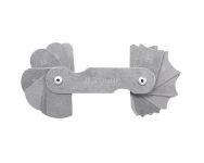 Крепежный уголок равносторонний, KUR 40x40x60 мм, Россия// Сибртех