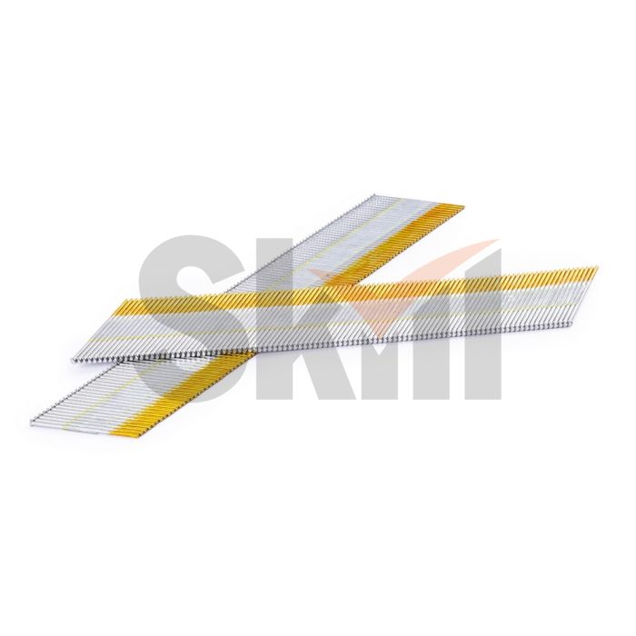 Гвозди отделочные финишные 15GA тип DA1545 с цинковым покрытием, угол наклона 34 градуса, 1,8 х 45 м