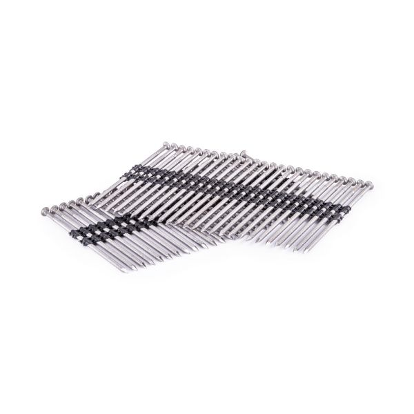 Гвозди реечные финишные P0A GL с цинковым покрытием, угол наклона 21 градус, 3,1 x 90 мм 125 шт. AER Гвозди реечные финишные P0A GL с цинковым покрытием, угол наклона 21 градус, 3,1 x 90 мм 125 шт. AER