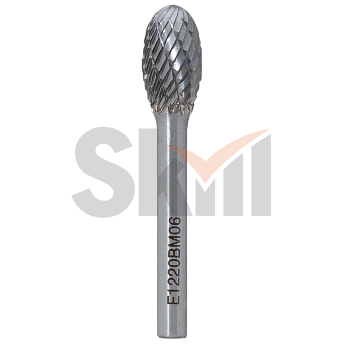Борфреза овальная E 12х20 M06 двойная насечка