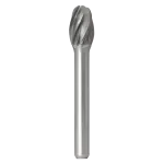 Борфреза овальная E 12х20 M06 насечка по алюминию