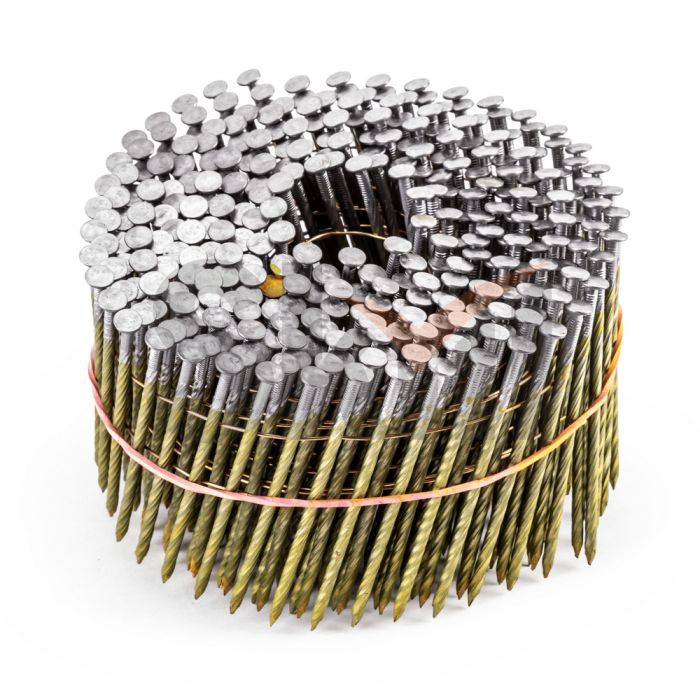 Гвозди барабанные с винтовой накаткой с цинковым покрытием 2,5 х 70 мм 300 шт. AERO