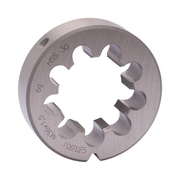 Плашка Bucovice Tools М36х1,5 HSS DIN EN 22568 6g 65х18мм 240363 Плашка Bucovice Tools М36х1,5 HSS DIN EN 22568 6g 65х18мм 240363