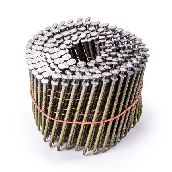 Гвозди барабанные с винтовой накаткой с цинковым покрытием 2,8 х 80 мм 250 шт. AERO Гвозди барабанные с винтовой накаткой с цинковым покрытием 2,8 х 80 мм 250 шт. AERO