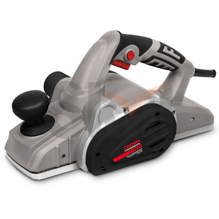 CT14026 CROWN Рубанок 1200Вт, 110мм, глуб.строг. 0-3мм