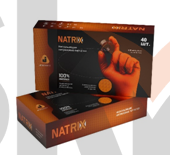 S Нескользящие нитриловые перчатки NATRIX