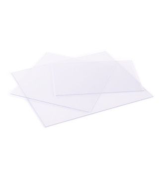 Пластина поликарбонатная 136х118х1мм